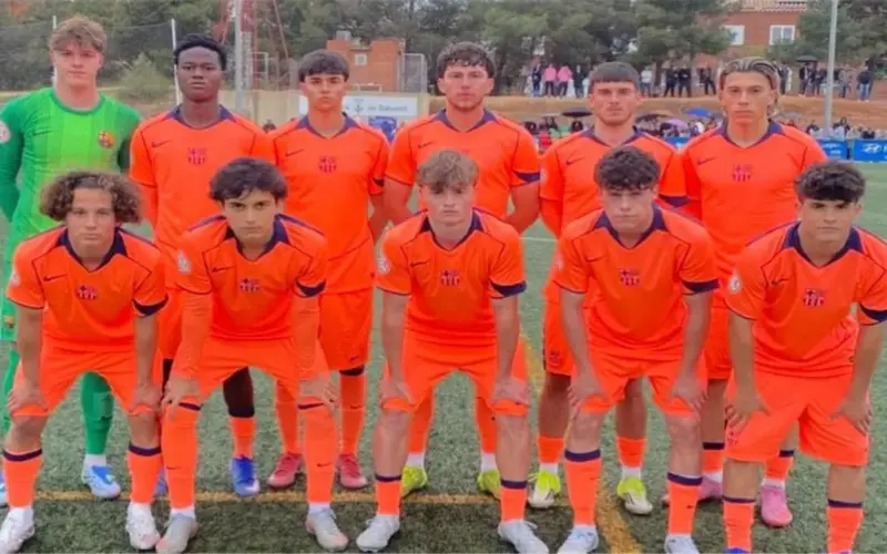 حمزة عبد الكريم يغيب مجددًا وبرشلونة يهزم ساباديل بثلاثية في دوري الشباب الإسباني